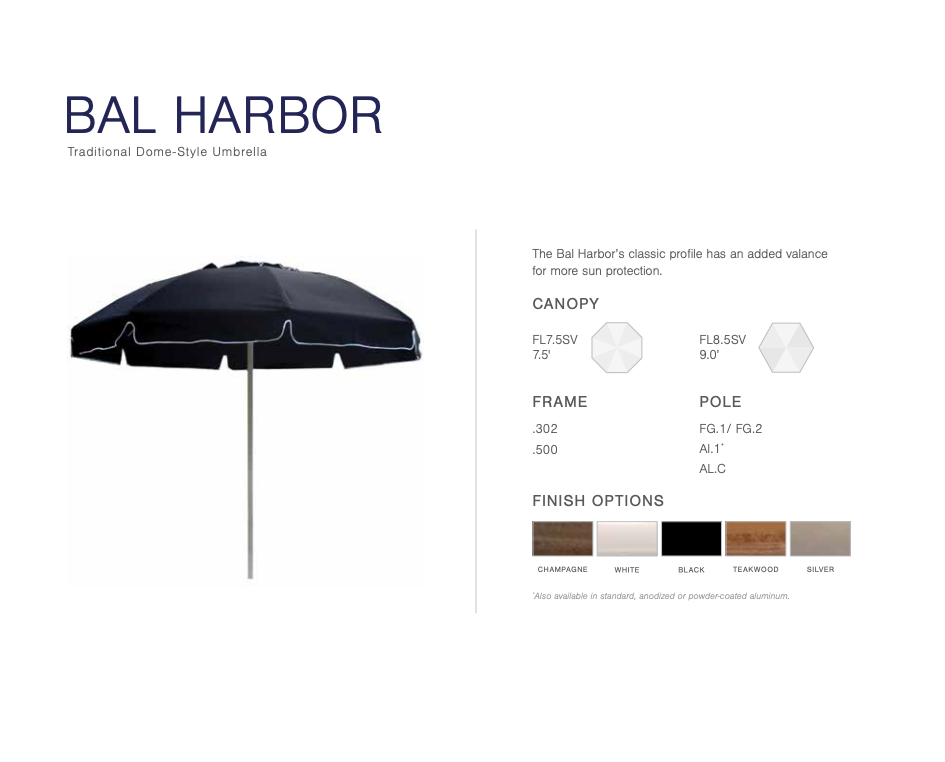 fiberglass commercial beach umbrellas